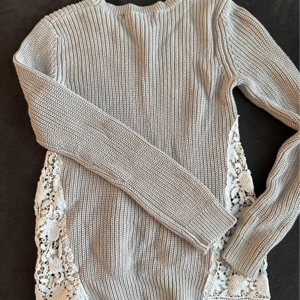 Women’s Lace Detailed Sweater - Size Small